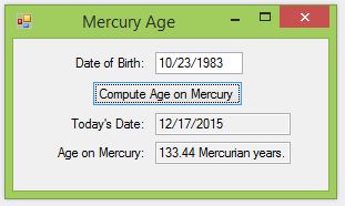 Mercury Age