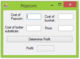 Popcorn Profit