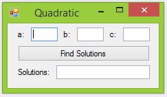 Quadratic Equation